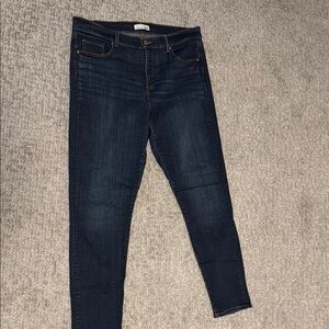 Loft Dark Blue Women's Jeans